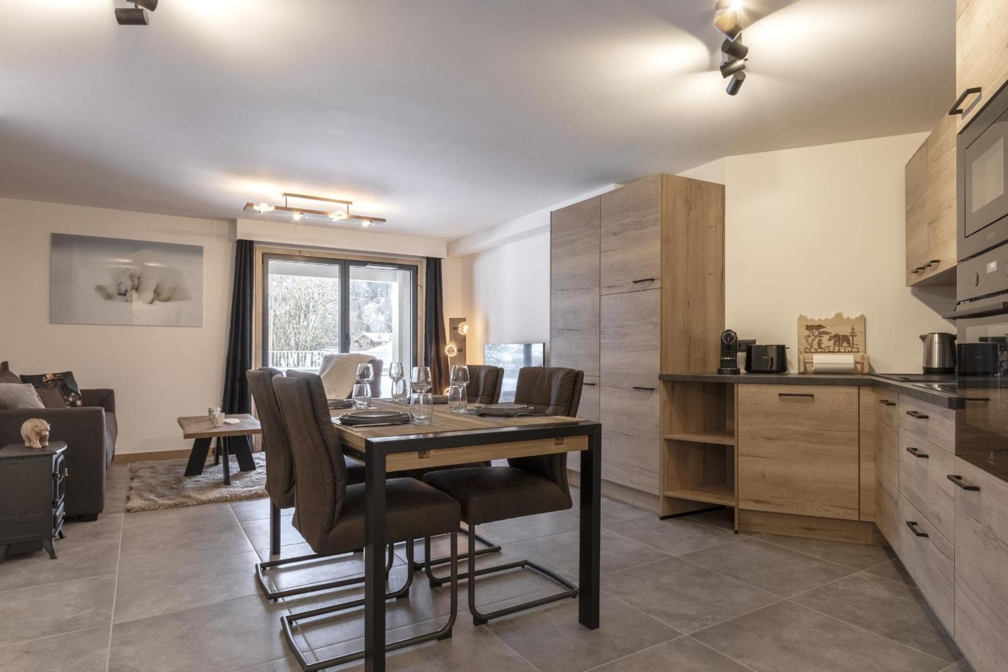 Apartamento The Bear Les Houches Exterior foto