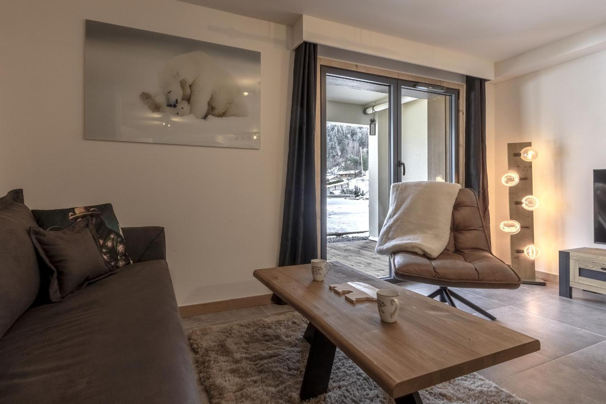 Apartamento The Bear Les Houches Exterior foto